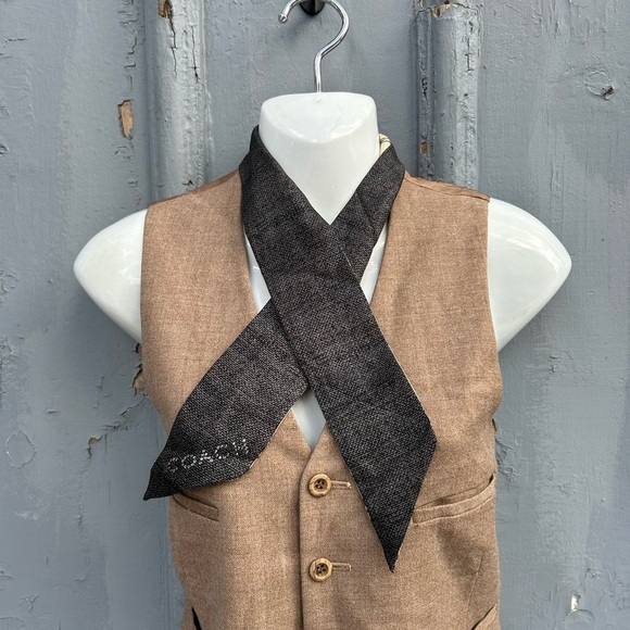 Coach Silk Scarf - Picture 4 of 6